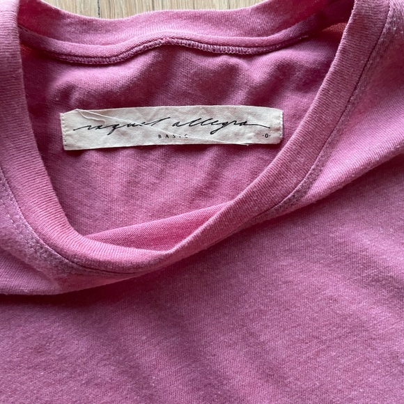 NWOT Raquel Allegra Pink Sunrise Slim TShirt - Picture 7 of 7